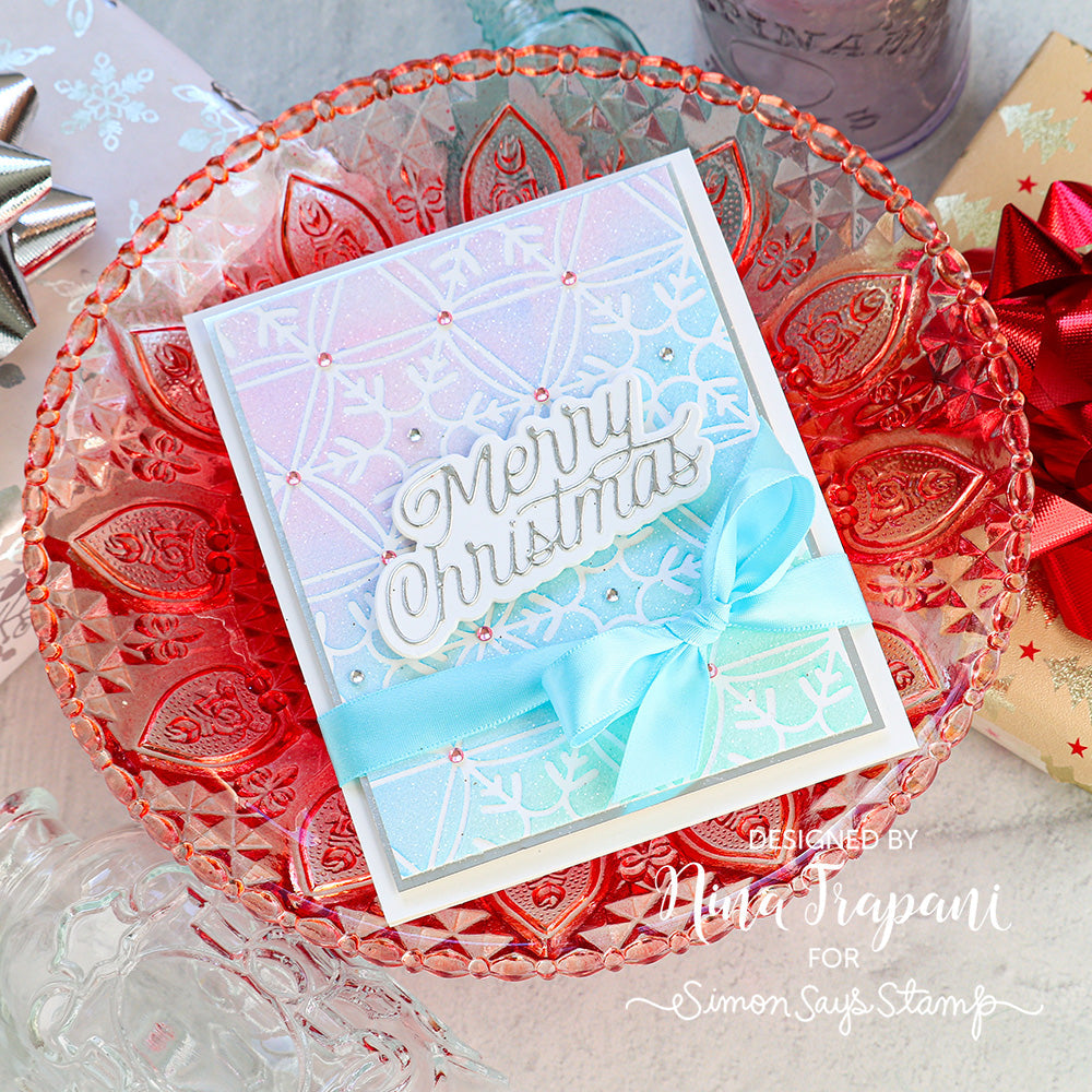 *Limited Edition Tim Holtz Distress Large 7.7oz Rock Candy Glitter Ranger tdr85201 Holiday Glitz Card | color-code:ALT15
