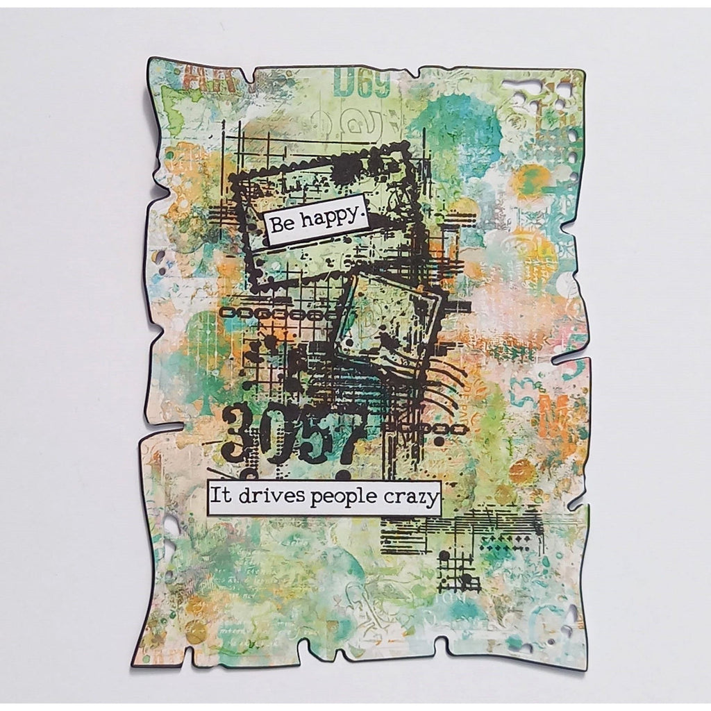 AALL & Create Hilarious Headlines Ephemera Die-Cuts 50 be happy