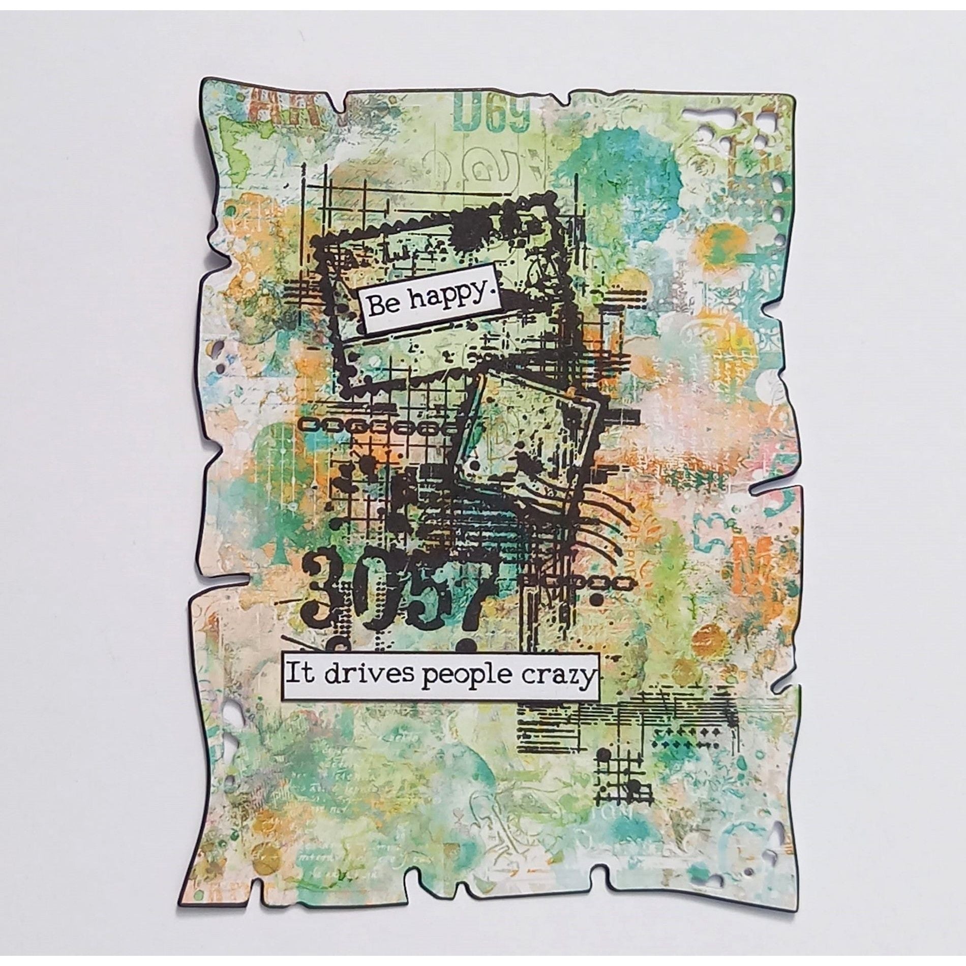 AALL & Create Hilarious Headlines Ephemera Die-Cuts 50 be happy