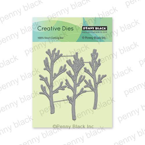 Penny Black Tree Trio Thin Metal Creative Dies 51-790