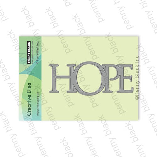 Penny Black Immense Hope Thin Metal Creative Dies 51-792