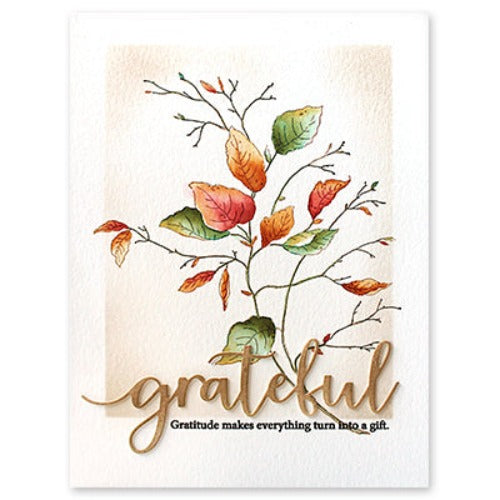 Penny Black Grateful Edger Thin Metal Creative Dies 51-800 grateful
