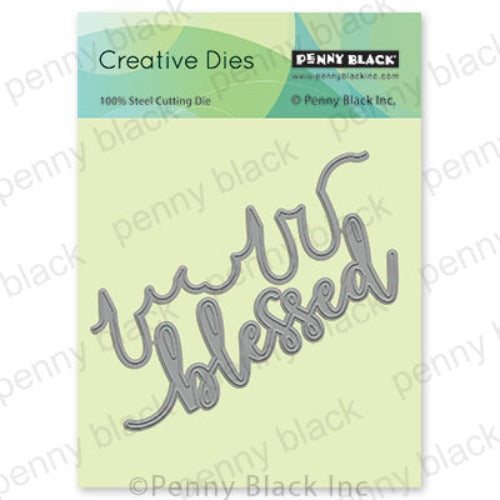 Penny Black Blessed Edger Thin Metal Creative Dies 51-801