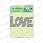 Penny Black Love Letter Thin Metal Creative Die 51-803