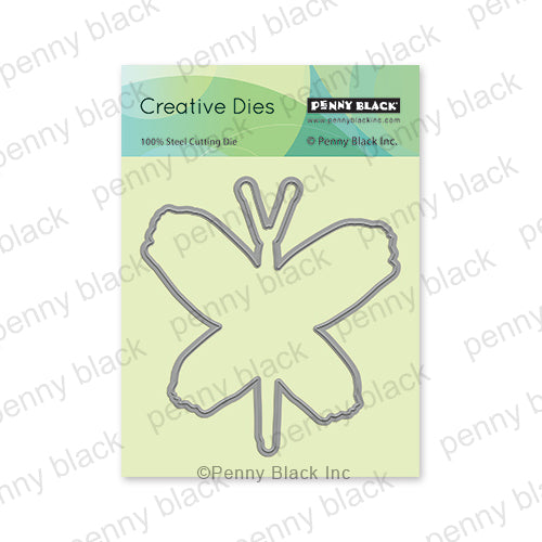 Penny Black Floral Wings Cut Outs Coordinating Thin Metal Creative Die 51-809