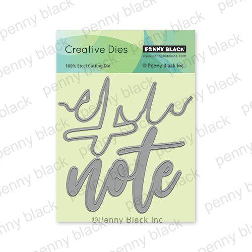 Penny Black Note Edger Thin Metal Creative Dies 51-812