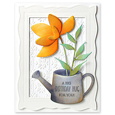 Penny Black Layered Bloom Dies 51-818 birthday hug