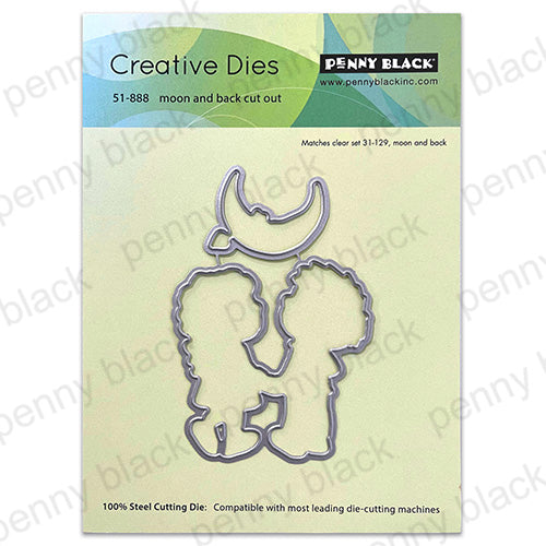 Penny Black Moon and Back Cut Outs Coordinating Dies 51-888