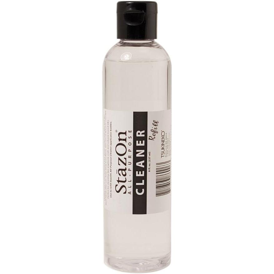 Tsukineko Stazon CLEANER REFILL Bottle 8oz 860063
