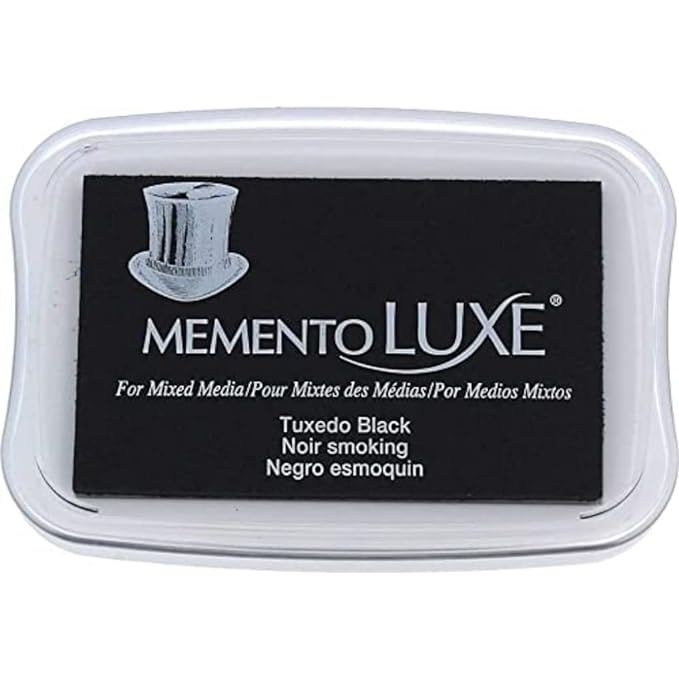Memento Luxe TUXEDO BLACK Ink Pad Tsukineko ML-900
