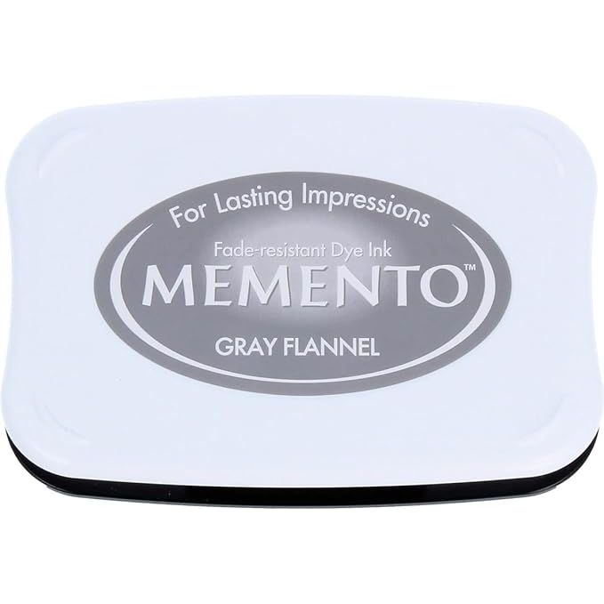 Tsukineko Memento Ink Pad GRAY FLANNEL ME-902