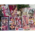 3Quarter Designs Sugarplum Wreath Tuck N Play Cards 3q-tp-sugarplumwreath
