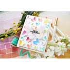 Waffle Flower Pop Up Butterflies Panel Die 421327 thank you | color-code:ALT02