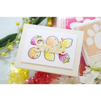 Pretty Pink Posh Large Smile Script Hot Foil Plate Smile | color-code:ALT01