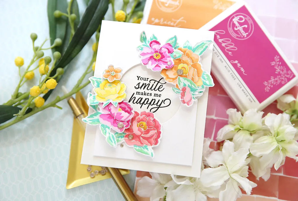 Stamping with Markers: Looks like Watercolor! - Smiling Colors