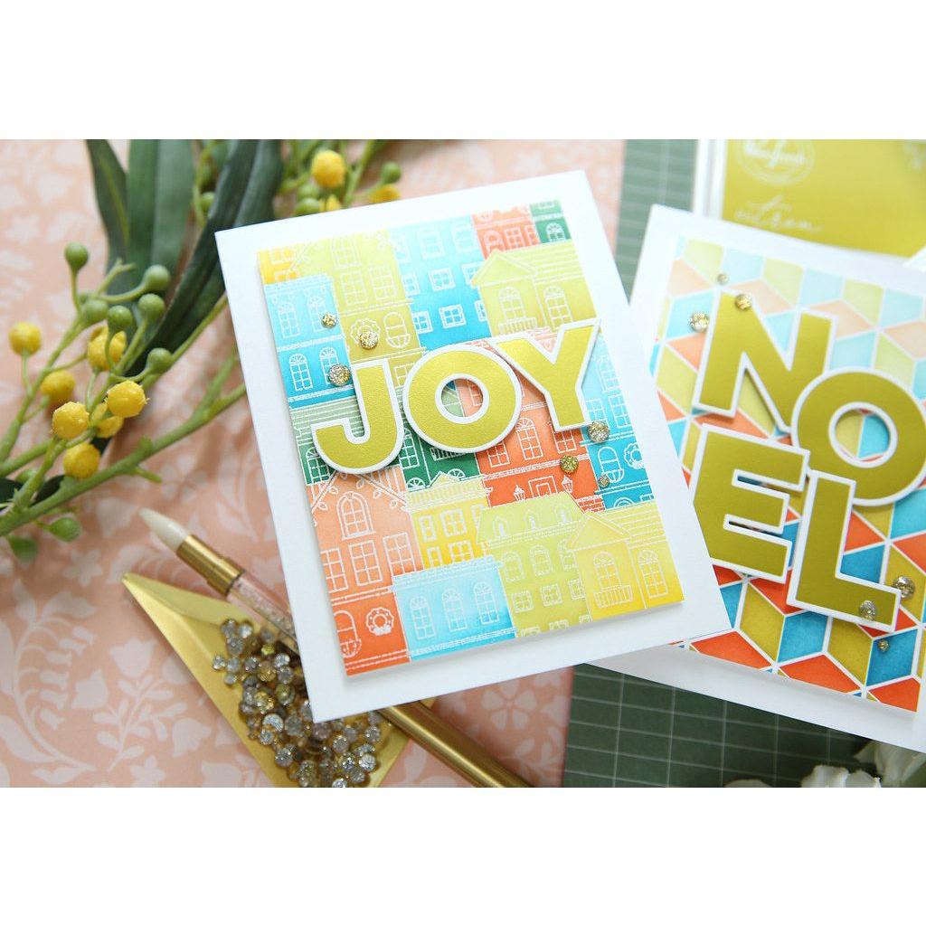 PinkFresh Studio Sparkle and Shine Ombre Glitter Drops pf113es Joy Noel Cards | color-code:ALT02