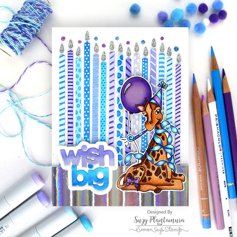 Simon Says Clear Stamps Birthday Giraffe sss102522 Sweetheart Birthday Card | color-code:ALT01