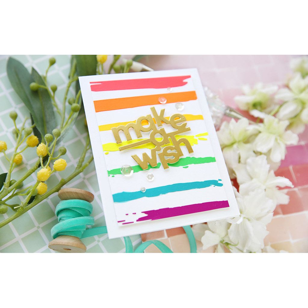 Ranger Simon Hurley Neon Lunar Paste Bundle Of 7 Make A Wish Card | color-code:ALT02
