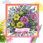 Simon Says Stamp Floristry Wafer Dies sss485 Miss You Card | color-code:ALT02