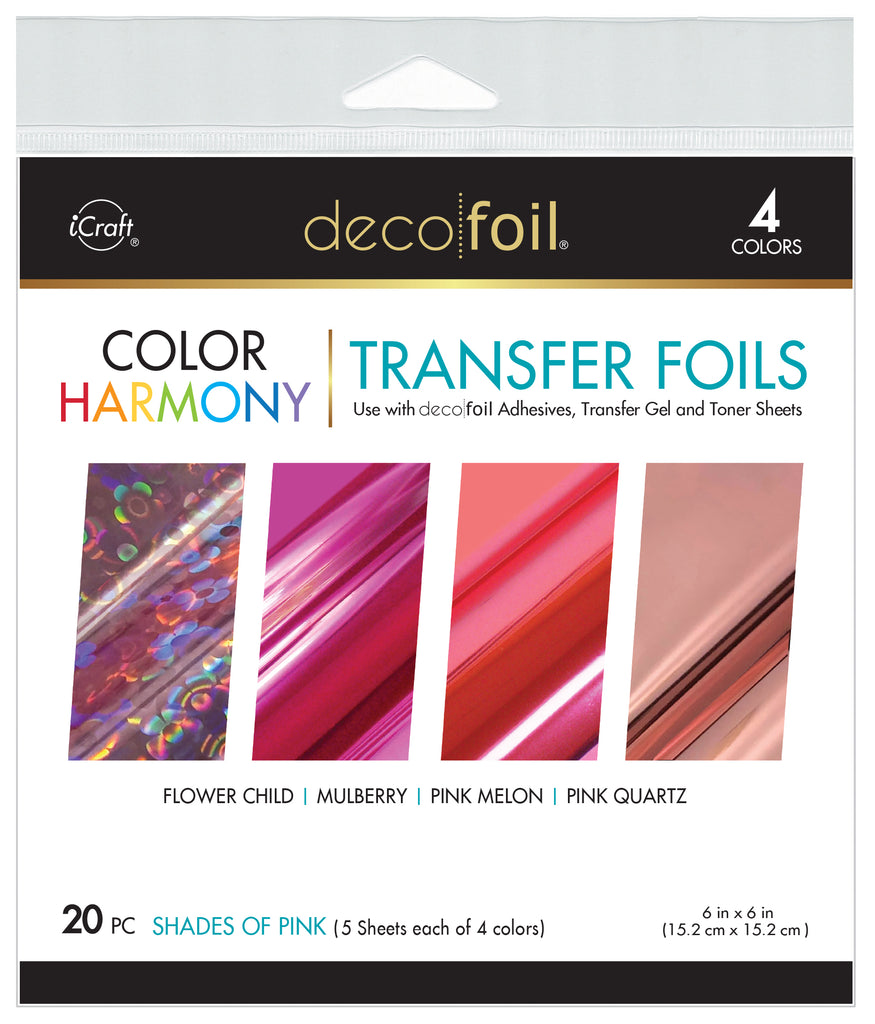 Therm O Web Shades of Pink Deco Foil Harmony Foil Pack 5416