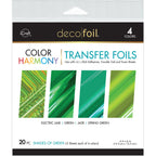 Therm O Web Shades of Green Deco Foil Harmony Foil Pack 5418