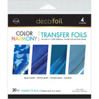 Therm O Web Shades of Blue Deco Foil Harmony Foil Pack 5420