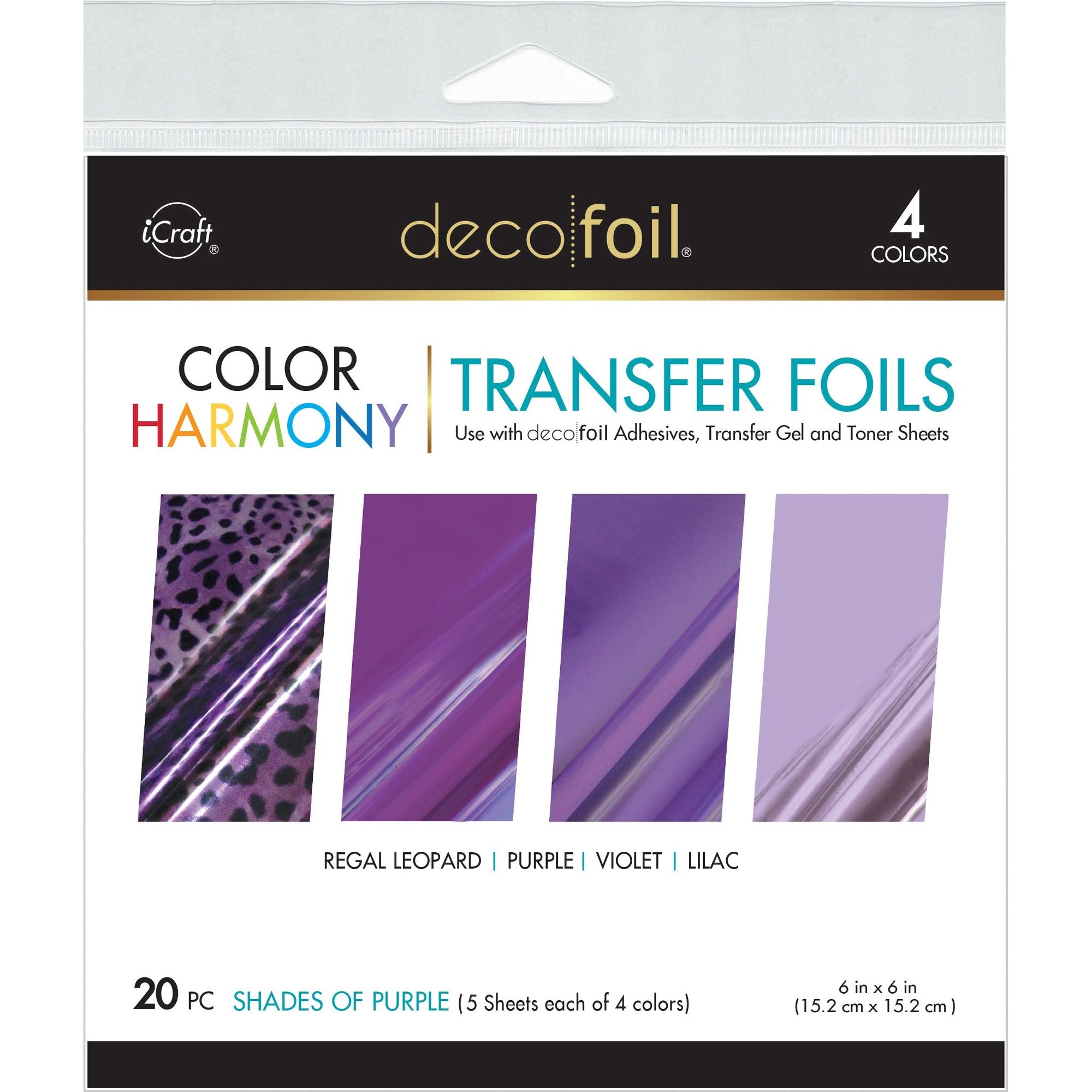 Therm O Web Shades of Purple Deco Foil Harmony Foil Pack 5421
