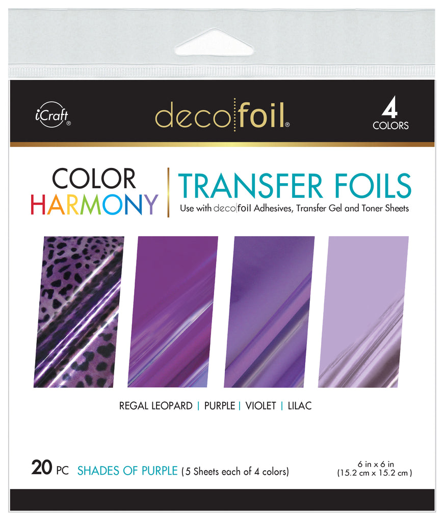 Therm O Web Shades of Purple Deco Foil Harmony Foil Pack 5421