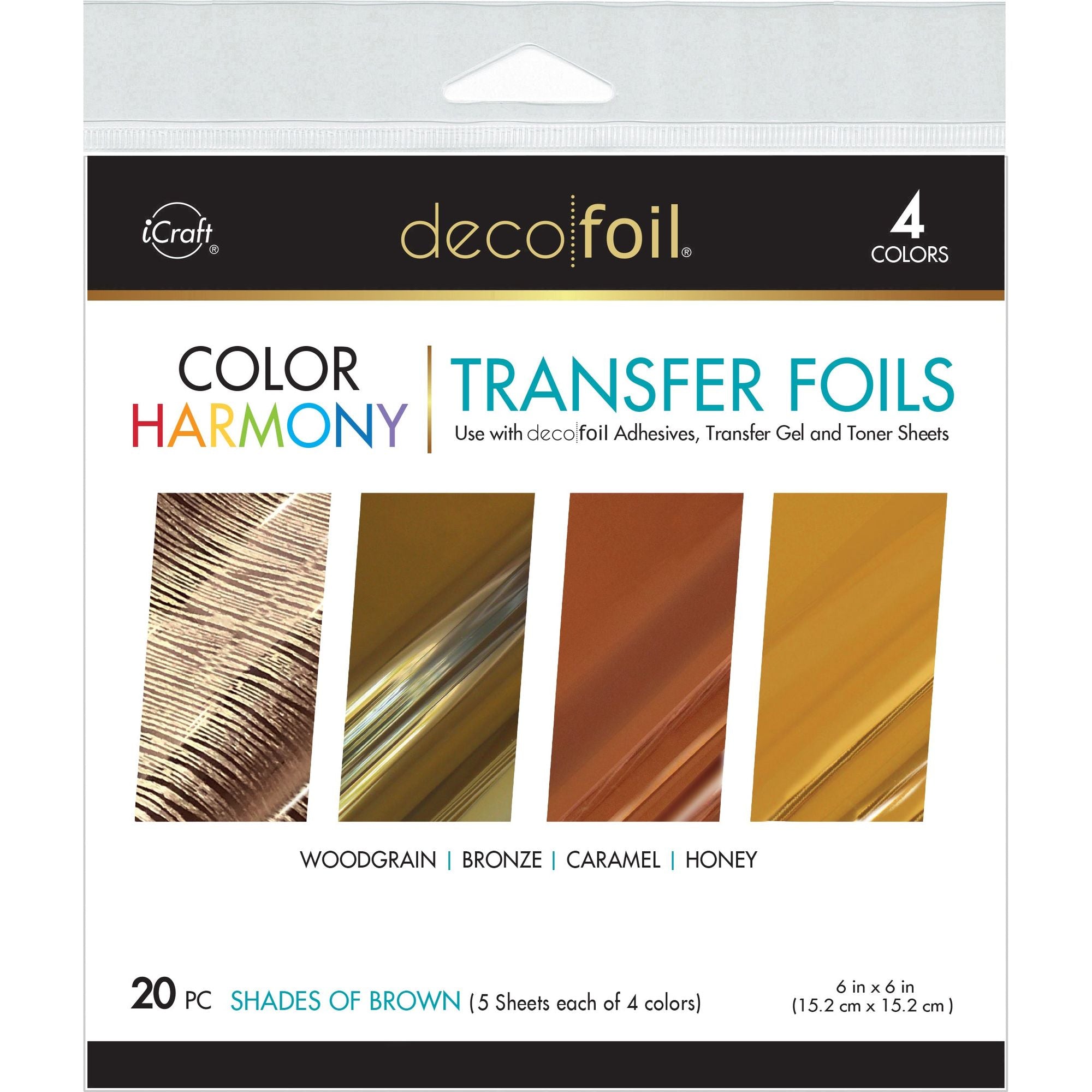 Therm O Web Shades of Brown Deco Foil Harmony Foil Pack 5422