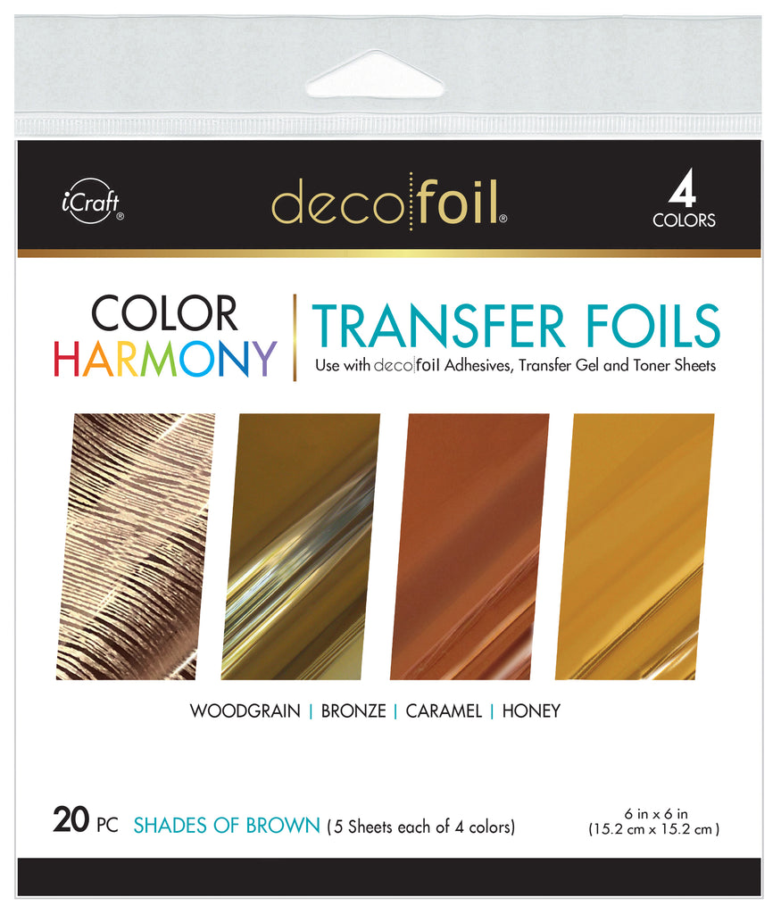 Therm O Web Shades of Brown Deco Foil Harmony Foil Pack 5422