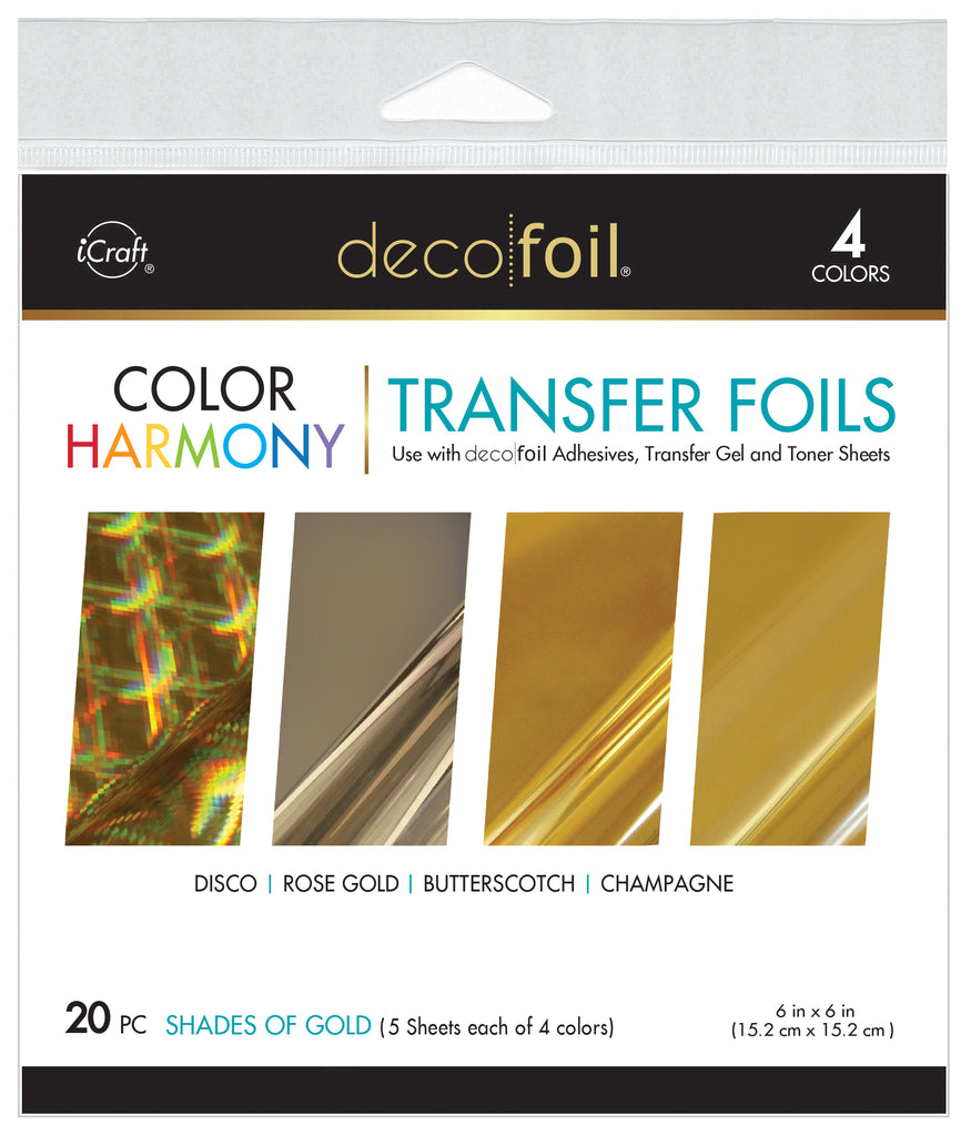 Therm O Web Shades of Gold Deco Foil Harmony Foil Pack 5424