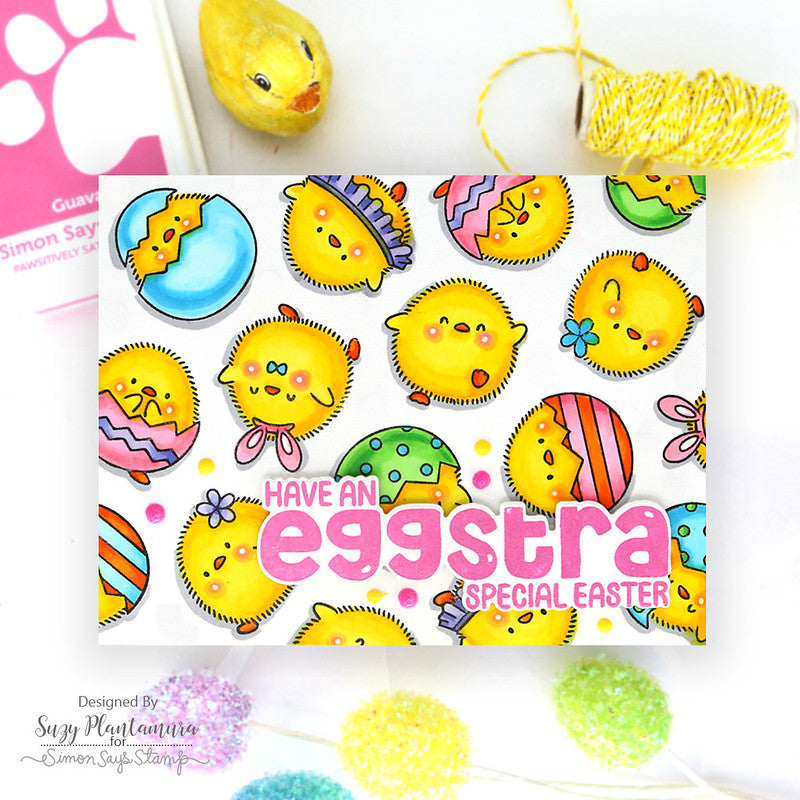 Simon Says Clear Stamps Eggstra Special 2182ssc Favorite Things Easter Card | color-code:ALT13