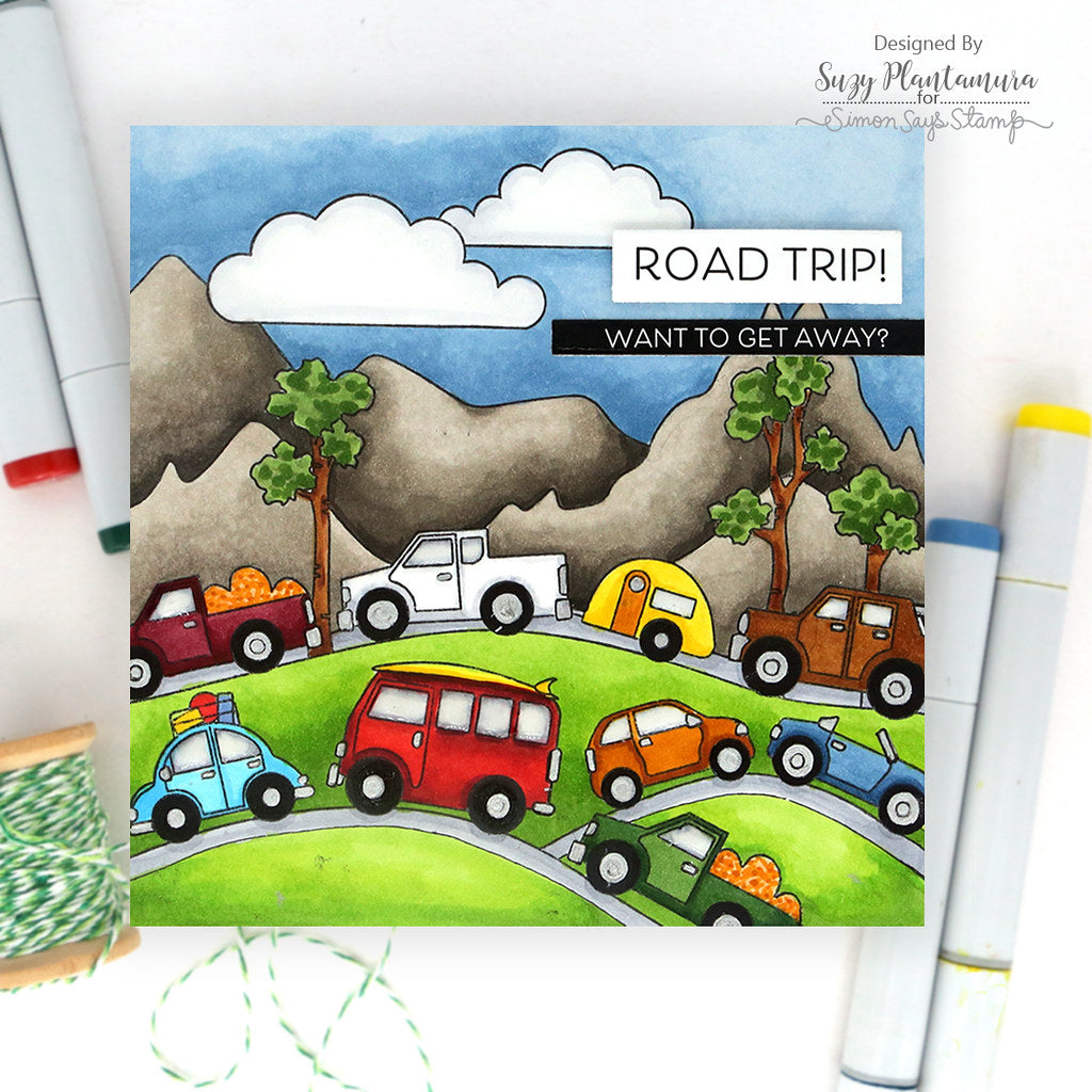Simon Says Clear Stamps Going Places 1246ss Friend Like You Travel Card | color-code:ALT01