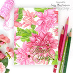 Simon Says Clear Stamp Dahlia Background 1224ss Friend Like You Thank You Card | color-code:ALT14