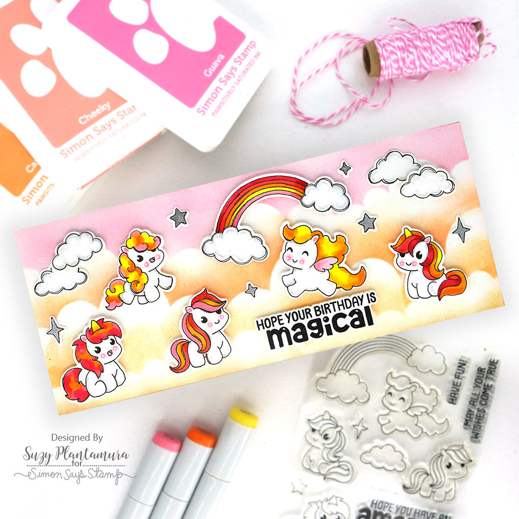 Simon Says Stamp Pocket Ponies Wafer Dies 1287sdc Friend Like You Birthday Card | color-code:ALT03