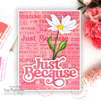 Simon Says Stamps and Dies Just Because set850jb Stamptember Just Because Card | color-code:ALT02