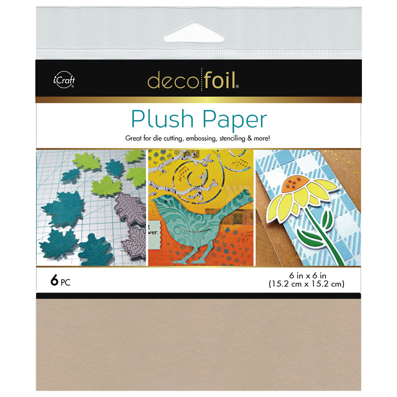 Therm O Web Soft Stone Plush 6x6 Inch Papers Deco Foil 5672