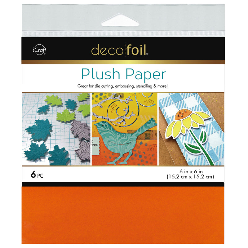 Therm O Web Orange Glow Plush Papers Deco Foil 5677