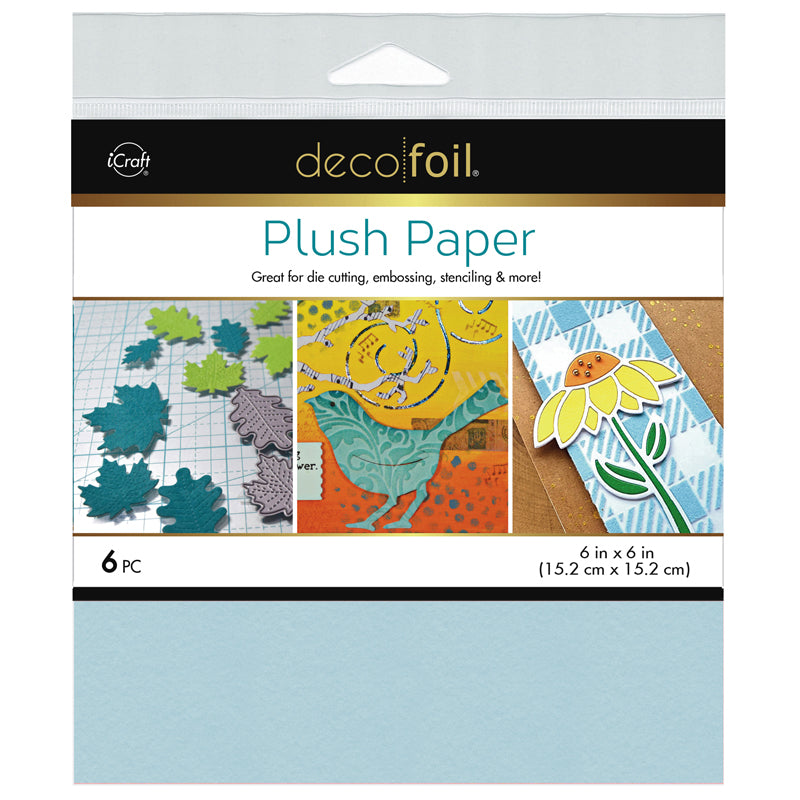 Therm O Web Blue Sky Plush 6x6 Inch Papers Deco Foil 5681