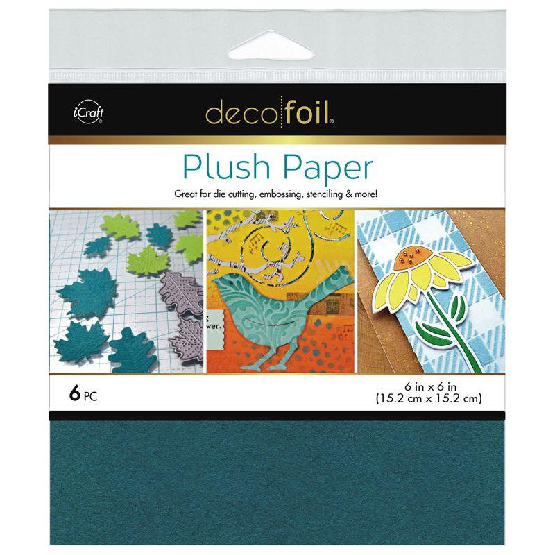 Therm O Web Teal Waters Plush 6x6 Inch Papers Deco Foil 5682