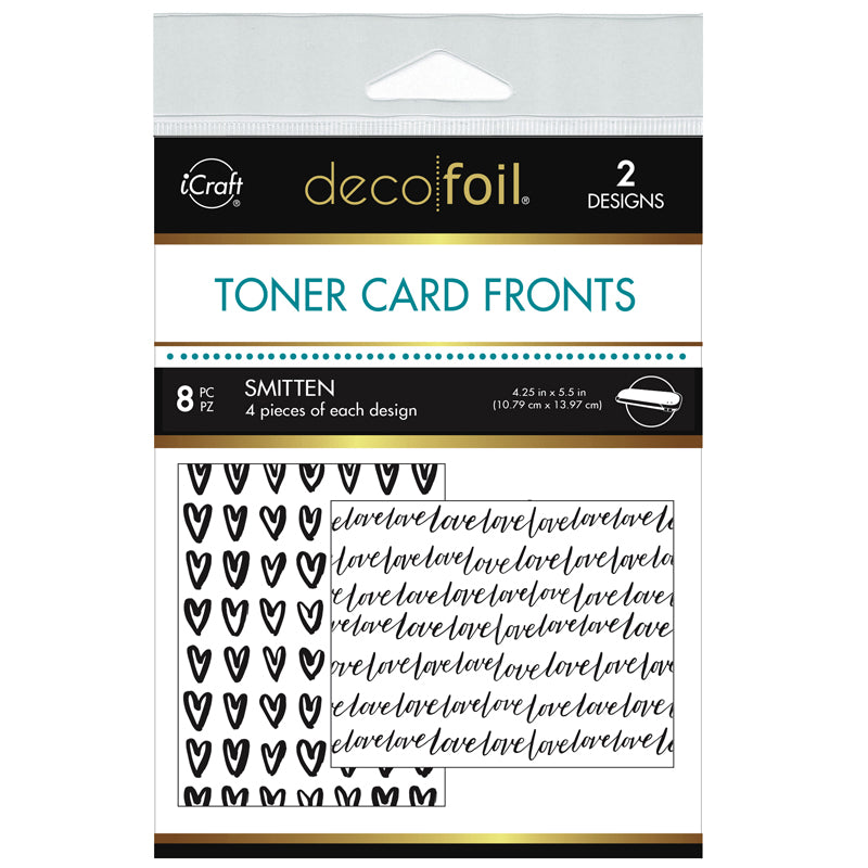 Therm O Web Deco Foil Smitten Toner Card Fronts 5684