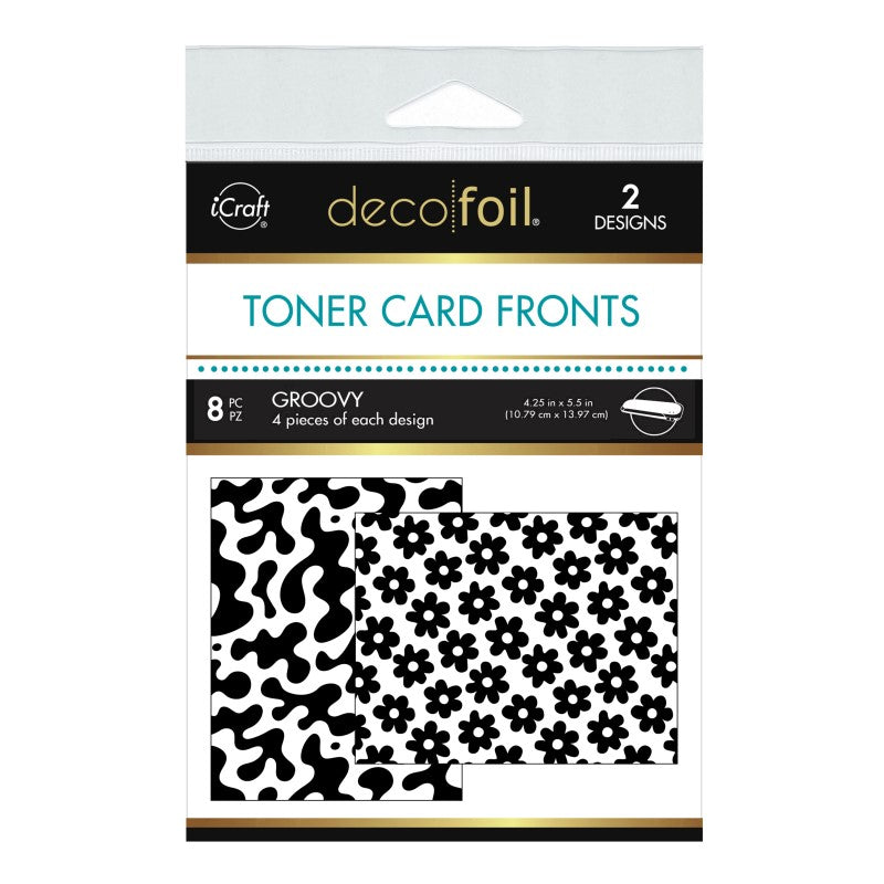 Therm O Web Deco Foil Groovy Toner Card Fronts 5689