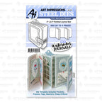 Art Impressions Mini Journal Template Dies 5718
