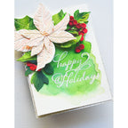 Birch Press Design Forest Leaf and Berries Contour Layers Dies 57514 happy holidays
