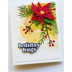 Birch Press Design Tiny Berries and Leaves Contour Layers Dies 57518 holiday hugs