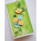 Birch Press Design Rose Leaves Contour Layers Dies 57522 anemone