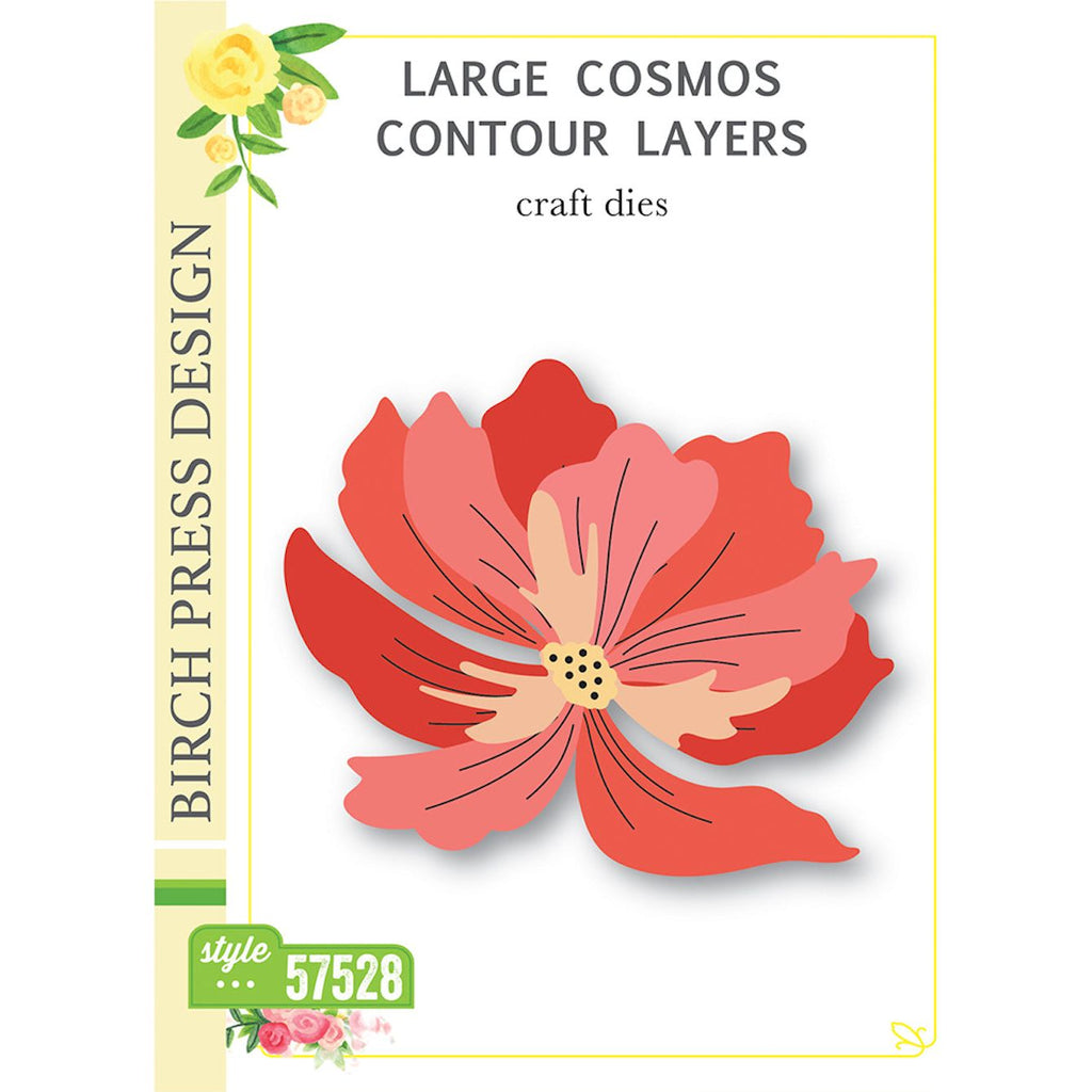 Birch Press Design Large Cosmos Contour Layers Dies 57528