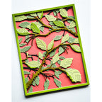 Birch Press Design Forest Canopy Layer Dies 57534 leaves card