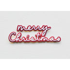 Birch Press Design Merry Christmas Confection Script Dies 57542