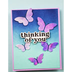 Birch Press Design Linear Boho Butterflies Dies 57574